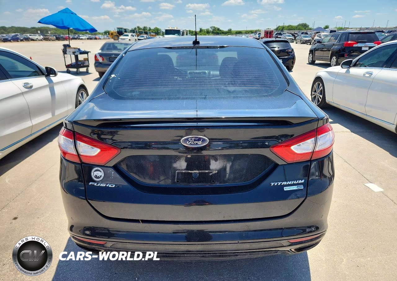 2014 Ford Fusion Titanium VIN:3FA6P0D90ER150105 - 6