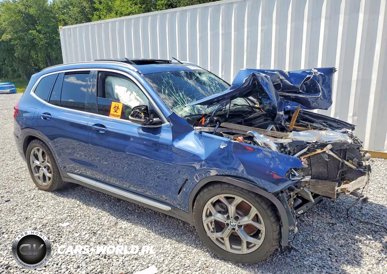 2021 BMW X3 Sdrive30I VIN:5UXTY3C03M9G22730 - 4