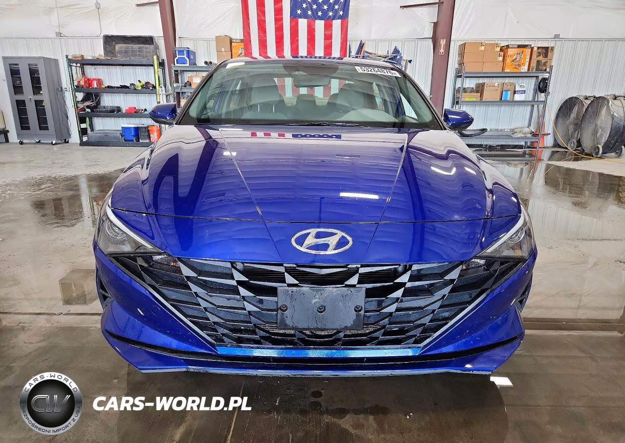 2023 Hyundai Elantra Blue VIN:KMHLM4AJ0PU071908 - 5