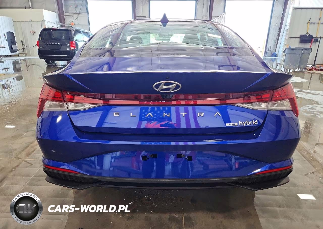 2023 Hyundai Elantra Blue VIN:KMHLM4AJ0PU071908 - 6