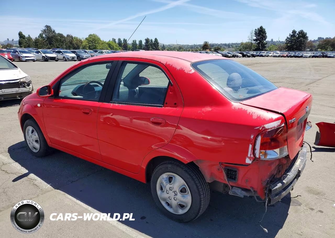 2006 Chevrolet Aveo Base VIN:KL1TD56606B532377 - 2