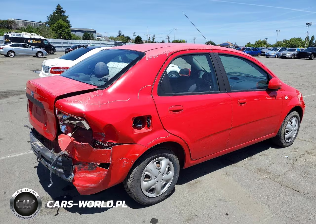 2006 Chevrolet Aveo Base VIN:KL1TD56606B532377 - 3