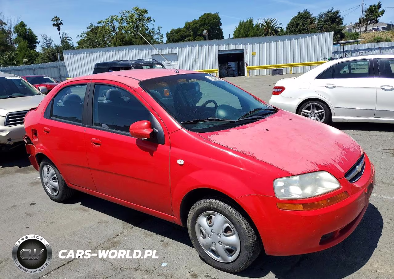 2006 Chevrolet Aveo Base VIN:KL1TD56606B532377 - 4