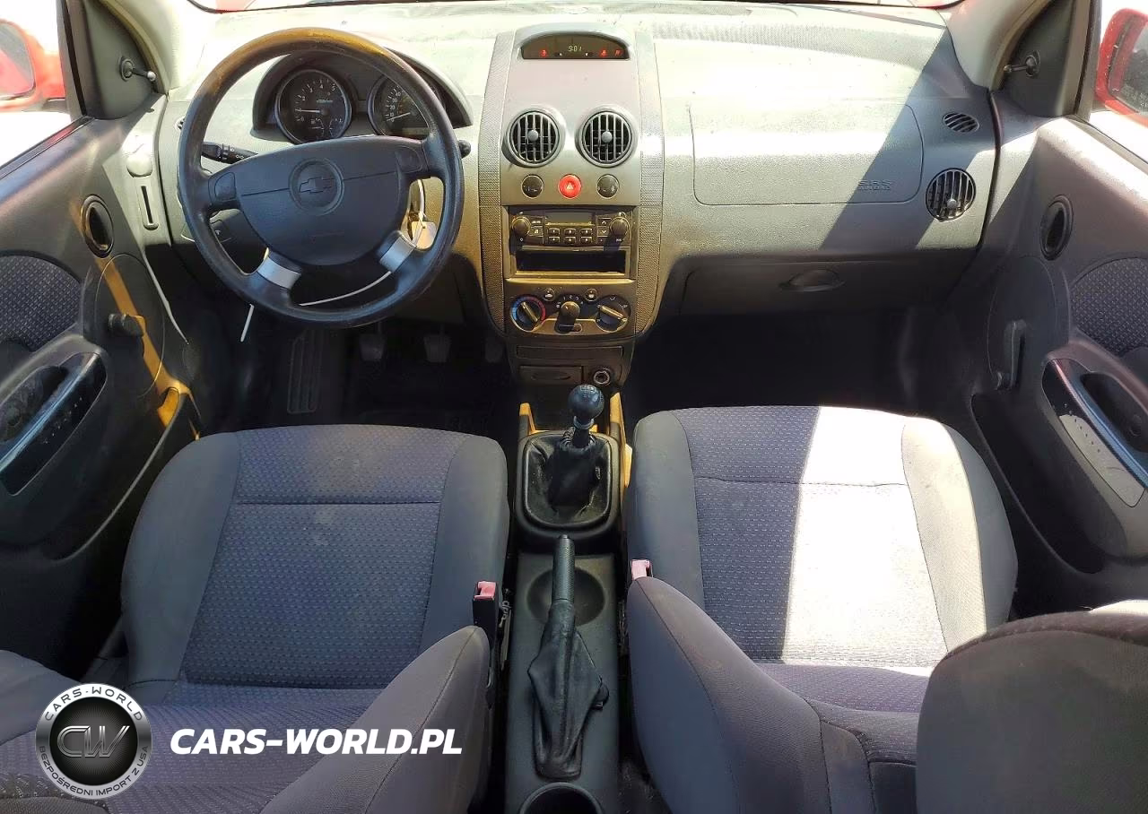 2006 Chevrolet Aveo Base VIN:KL1TD56606B532377 - 8