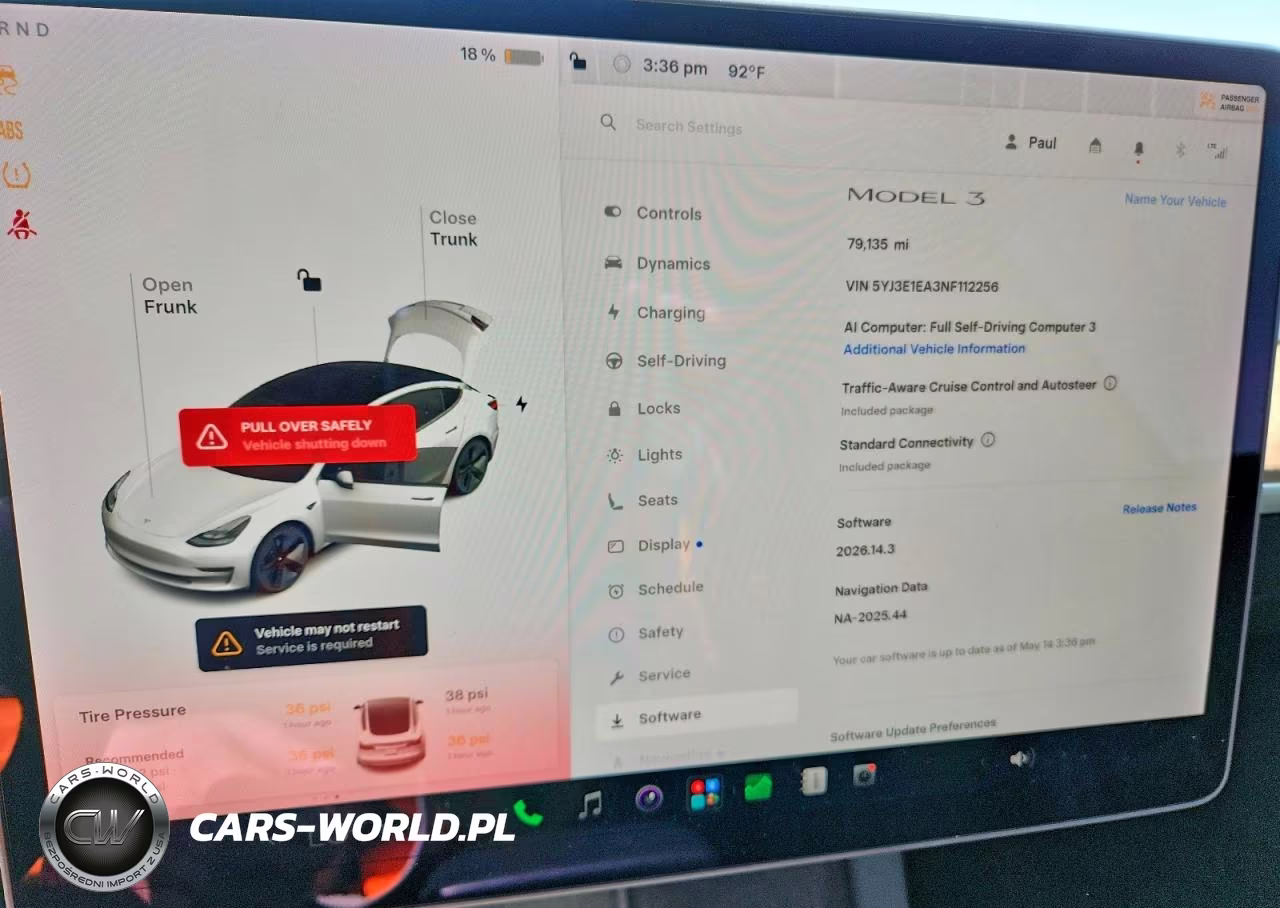 2022 Tesla Model 3 VIN:5YJ3E1EA3NF112256 - 9