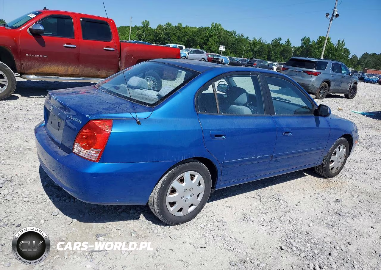 2005 Hyundai Elantra Gls VIN:KMHDN46D75U190590 - 3