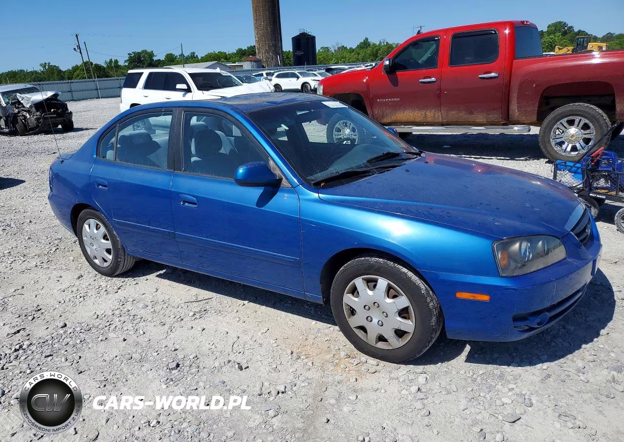 2005 Hyundai Elantra Gls VIN:KMHDN46D75U190590 - 4