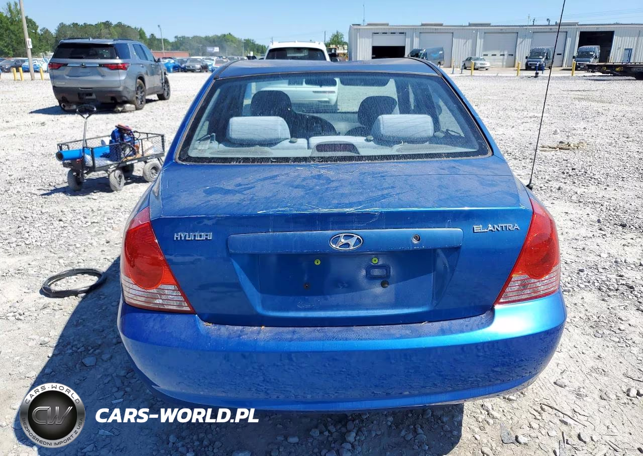 2005 Hyundai Elantra Gls VIN:KMHDN46D75U190590 - 6