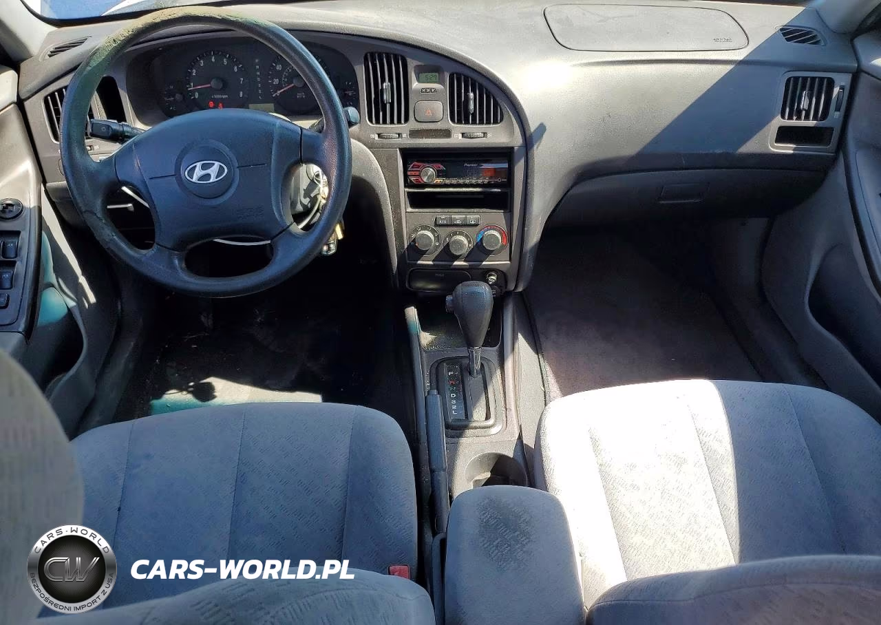 2005 Hyundai Elantra Gls VIN:KMHDN46D75U190590 - 8