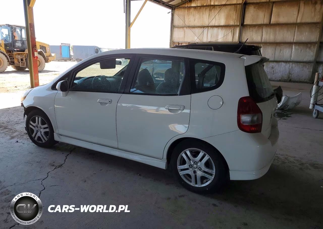 2007 Honda Fit S VIN:JHMGD38647S048921 - 2
