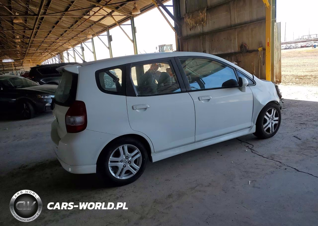 2007 Honda Fit S VIN:JHMGD38647S048921 - 3