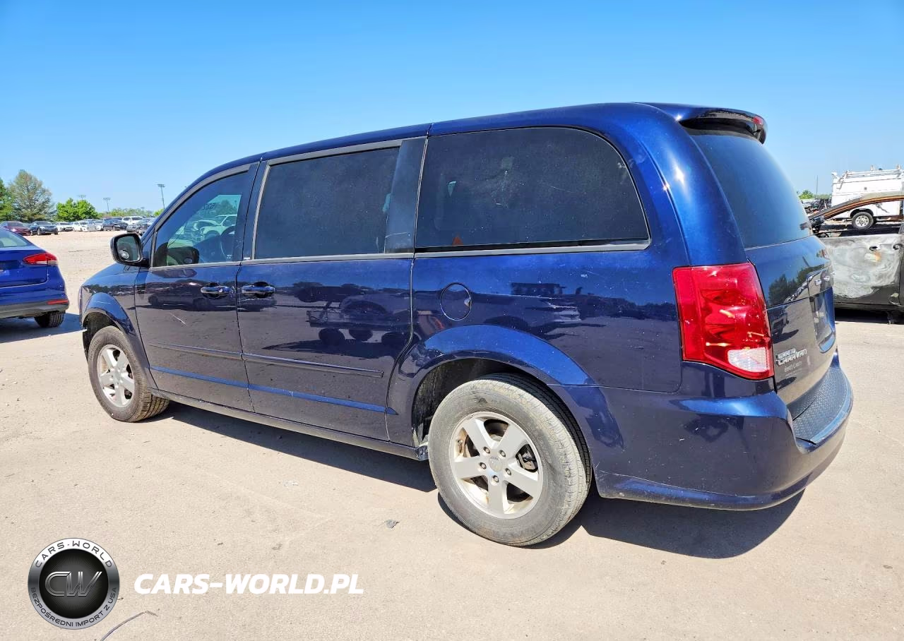 2012 Dodge Grand Caravan Se VIN:2C4RDGBG2CR235864 - 2
