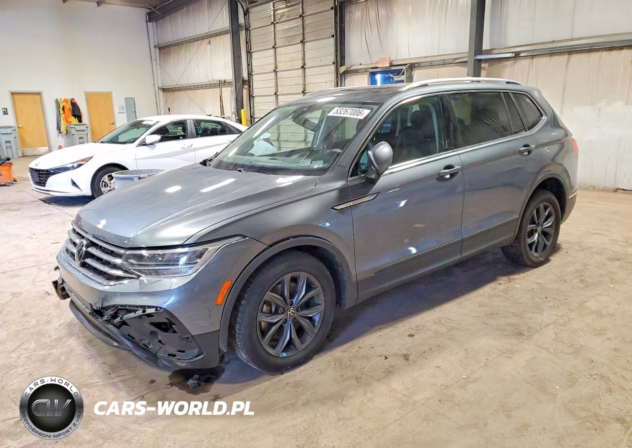 2022 Volkswagen Tiguan Se VIN:3VV2B7AX7NM127809 - 1