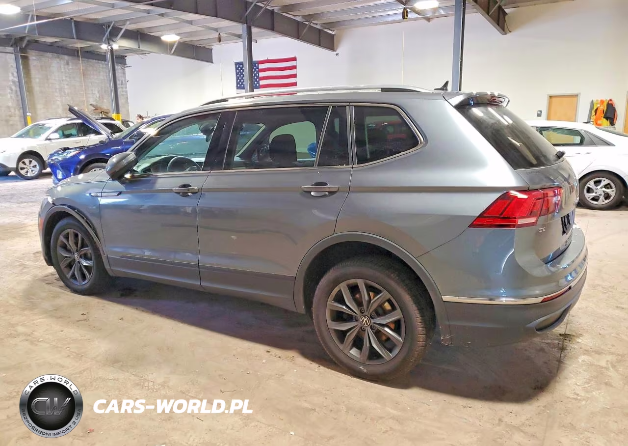 2022 Volkswagen Tiguan Se VIN:3VV2B7AX7NM127809 - 2