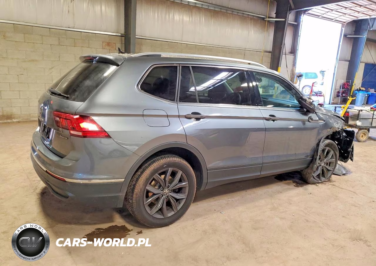2022 Volkswagen Tiguan Se VIN:3VV2B7AX7NM127809 - 3