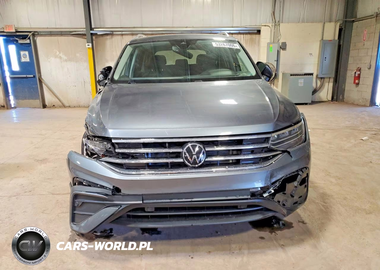 2022 Volkswagen Tiguan Se VIN:3VV2B7AX7NM127809 - 5