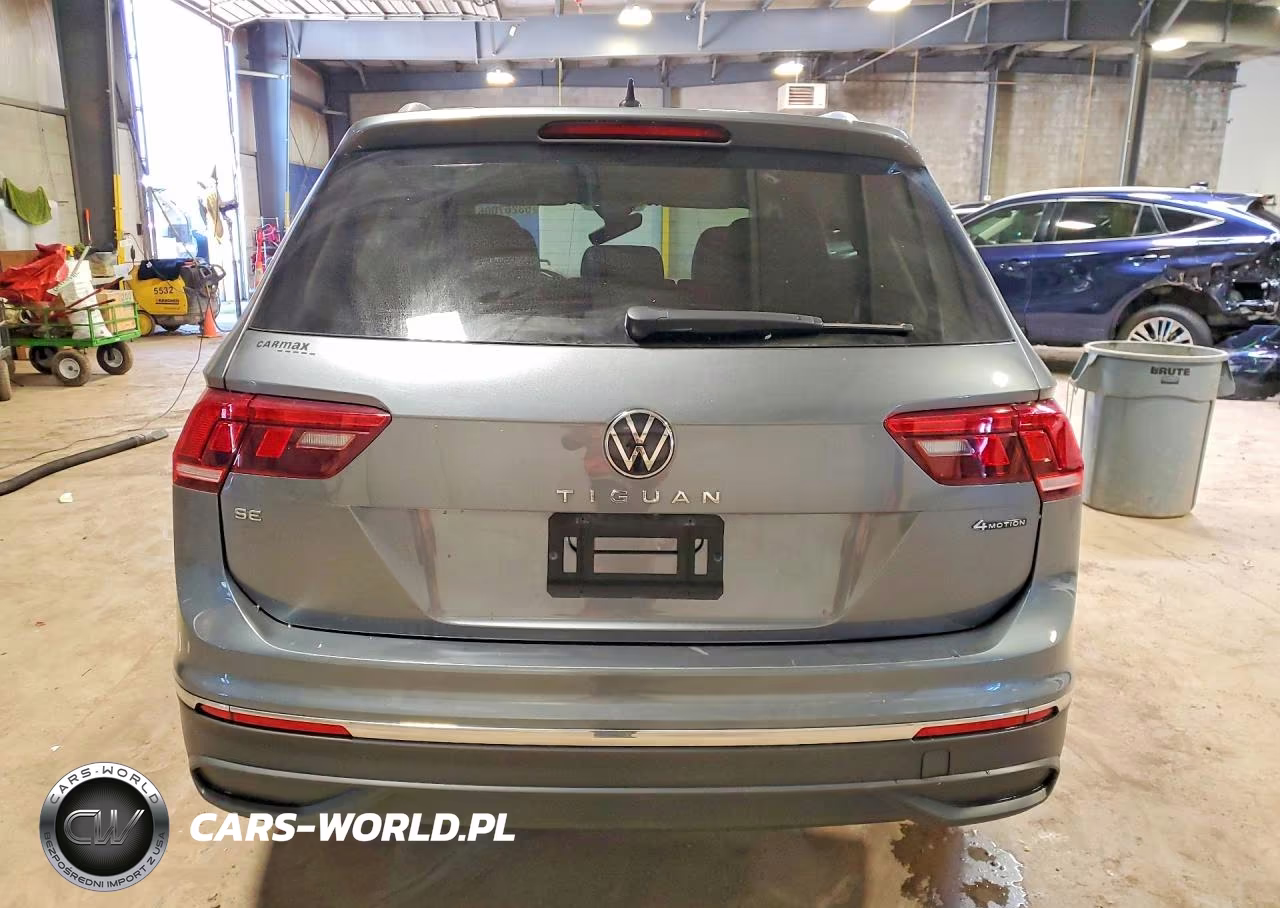 2022 Volkswagen Tiguan Se VIN:3VV2B7AX7NM127809 - 6