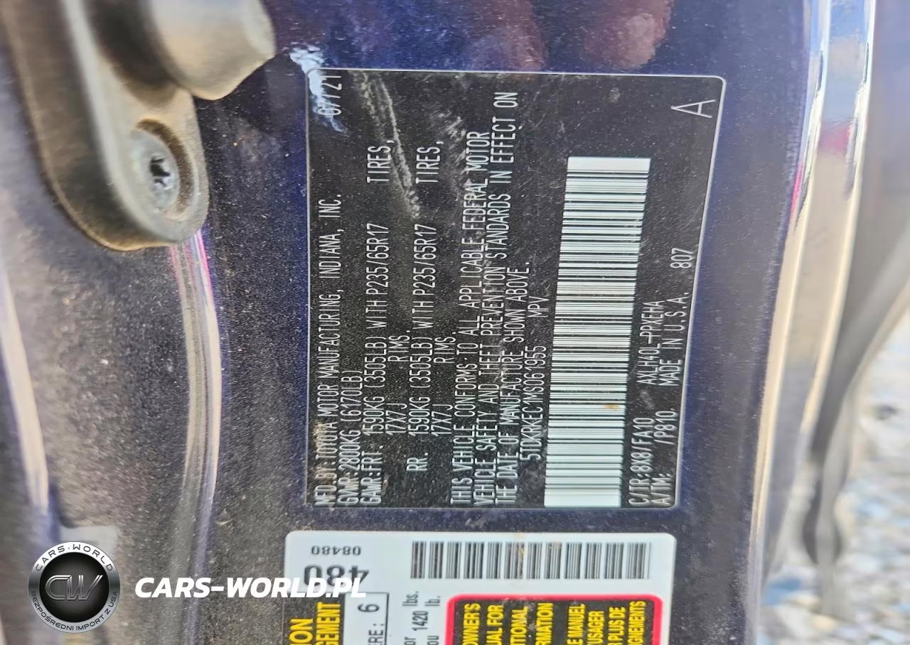 2021 Toyota Sienna Le VIN:5TDKRKEC1MS061955 - 13