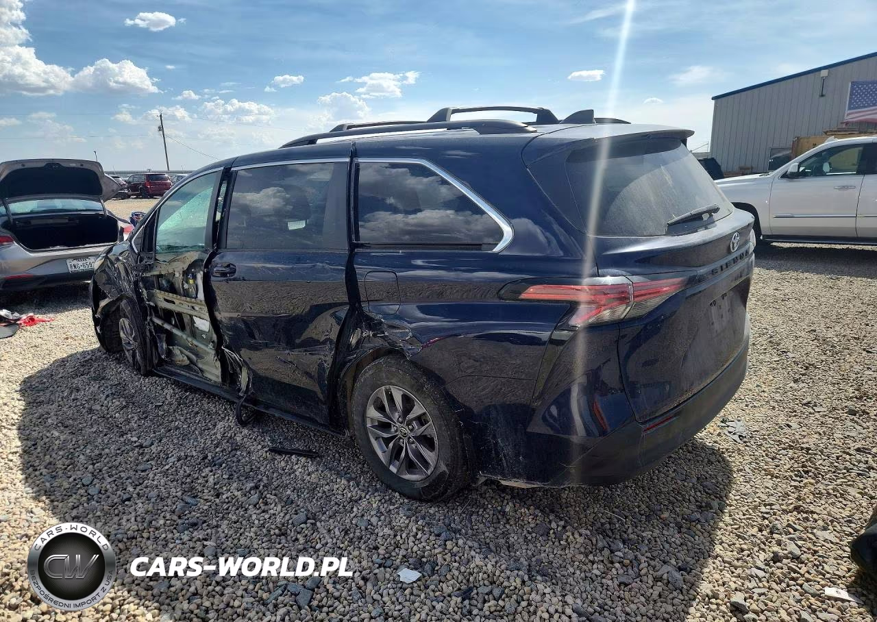 2021 Toyota Sienna Le VIN:5TDKRKEC1MS061955 - 2