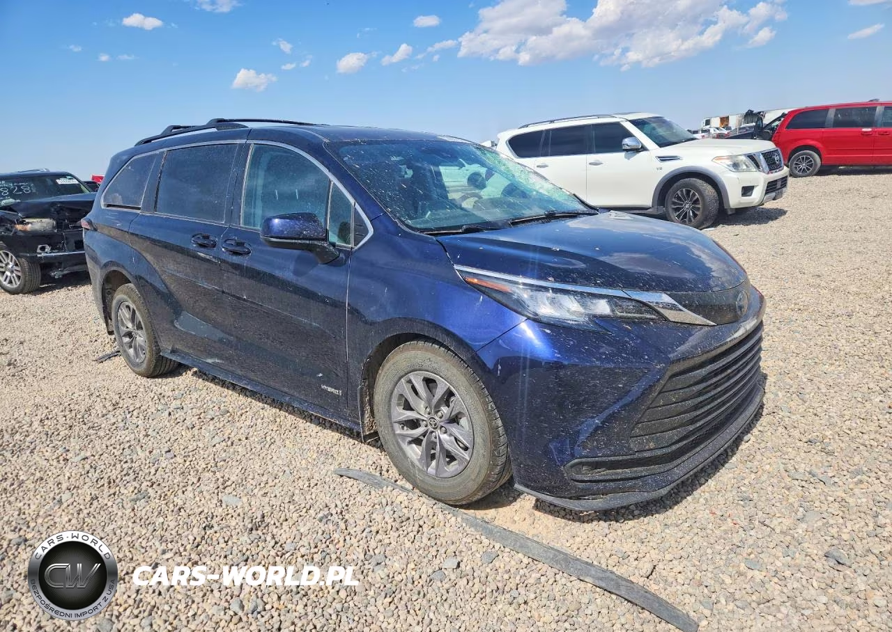 2021 Toyota Sienna Le VIN:5TDKRKEC1MS061955 - 4