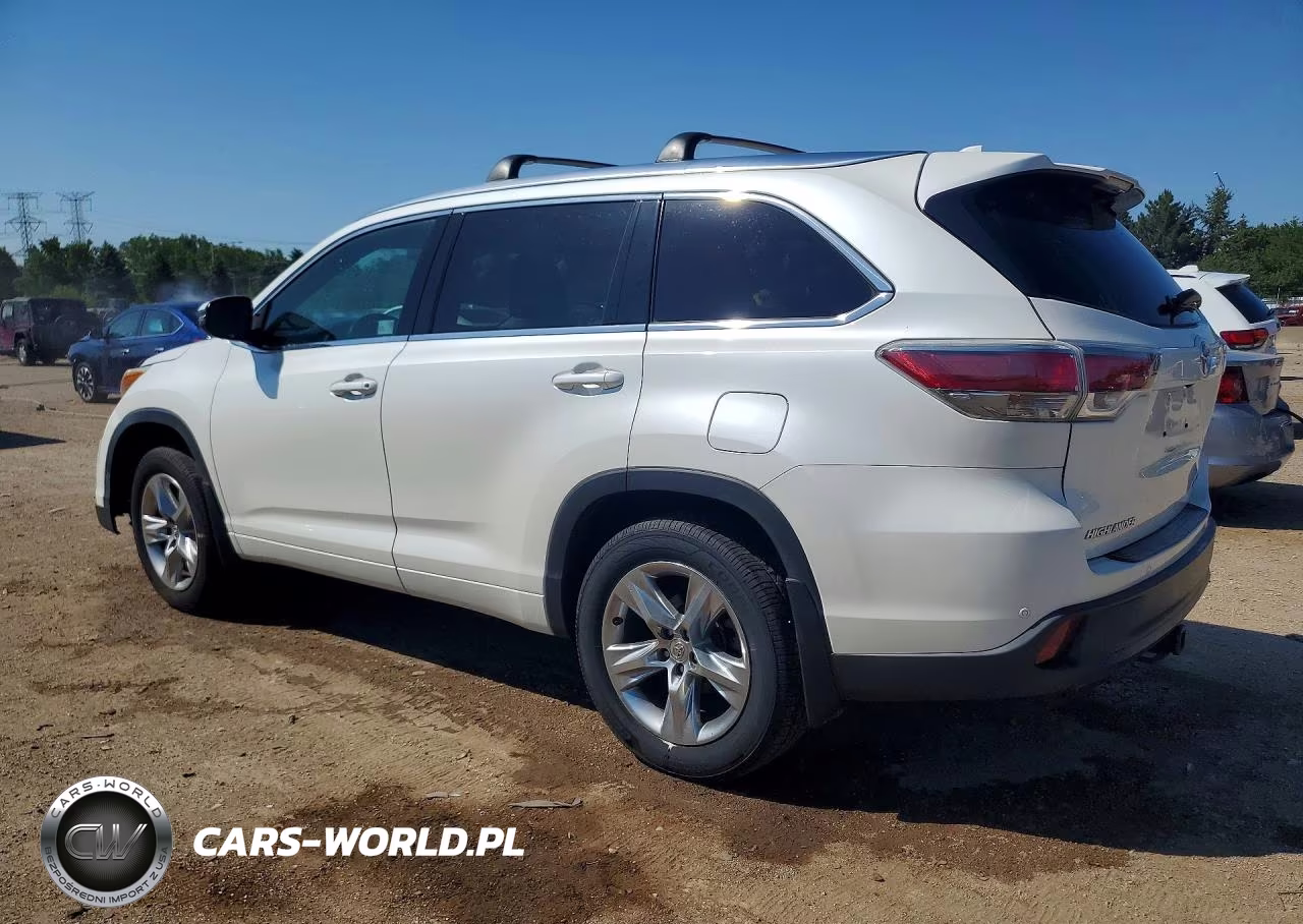 2014 Toyota Highlander Limited VIN:5TDDKRFH8ES031787 - 2