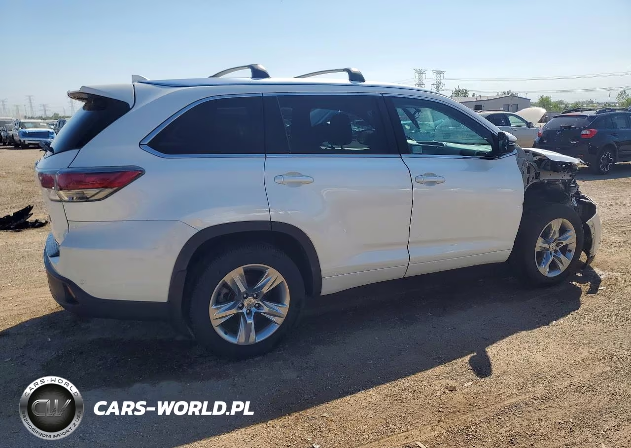 2014 Toyota Highlander Limited VIN:5TDDKRFH8ES031787 - 3