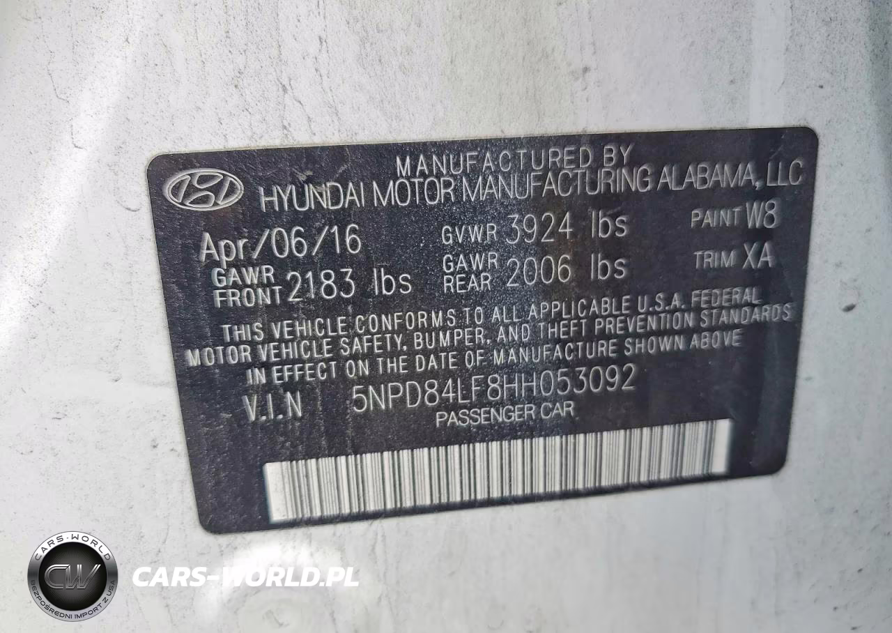 2017 Hyundai Elantra Se VIN:5NPD84LF8HH053092 - 12