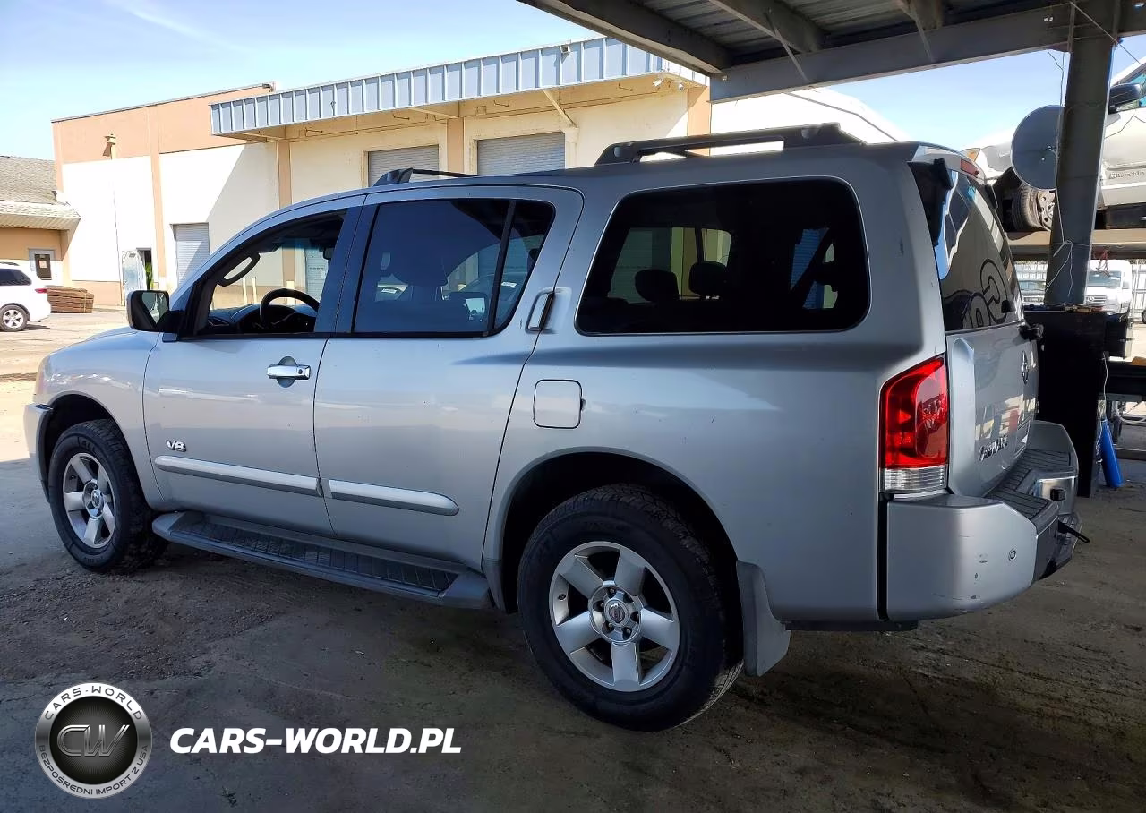 2007 Nissan Armada Se VIN:5N1AA08A87N710271 - 2