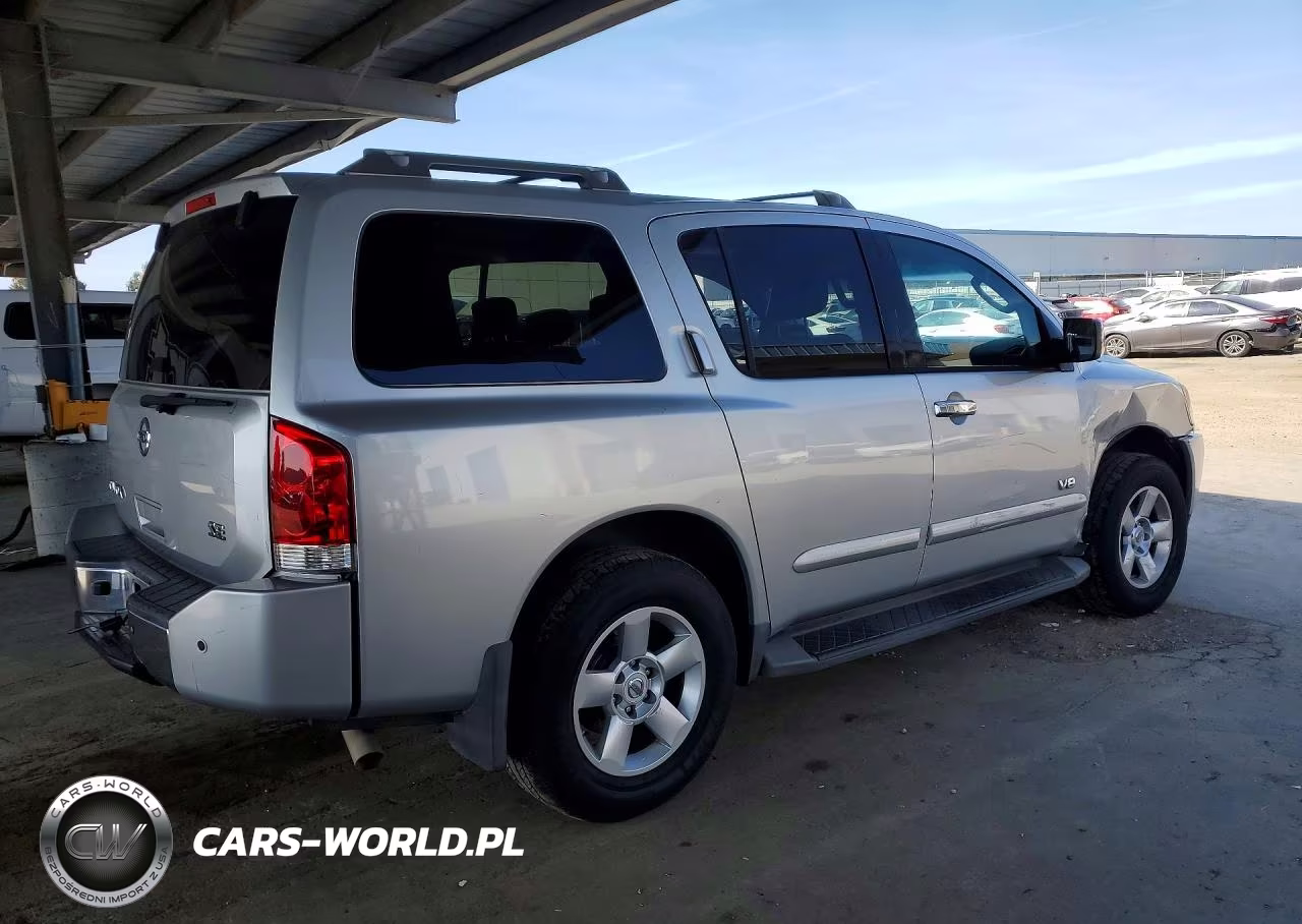 2007 Nissan Armada Se VIN:5N1AA08A87N710271 - 3