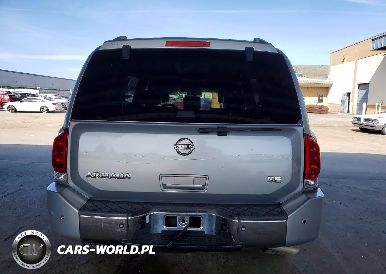 2007 Nissan Armada Se VIN:5N1AA08A87N710271 - 6