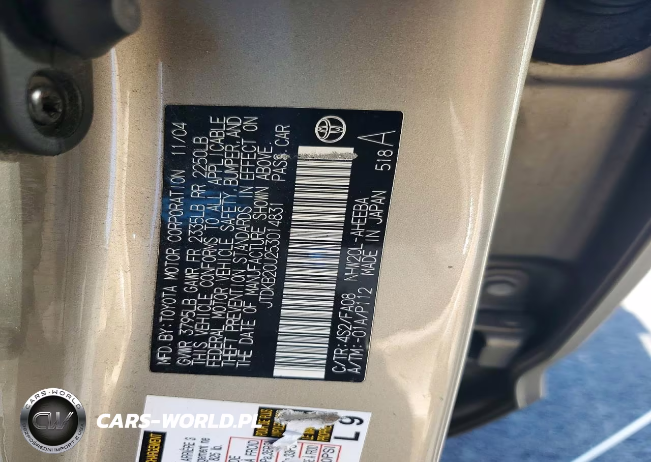2005 Toyota Prius Base VIN:JTDKB20U253014831 - 13