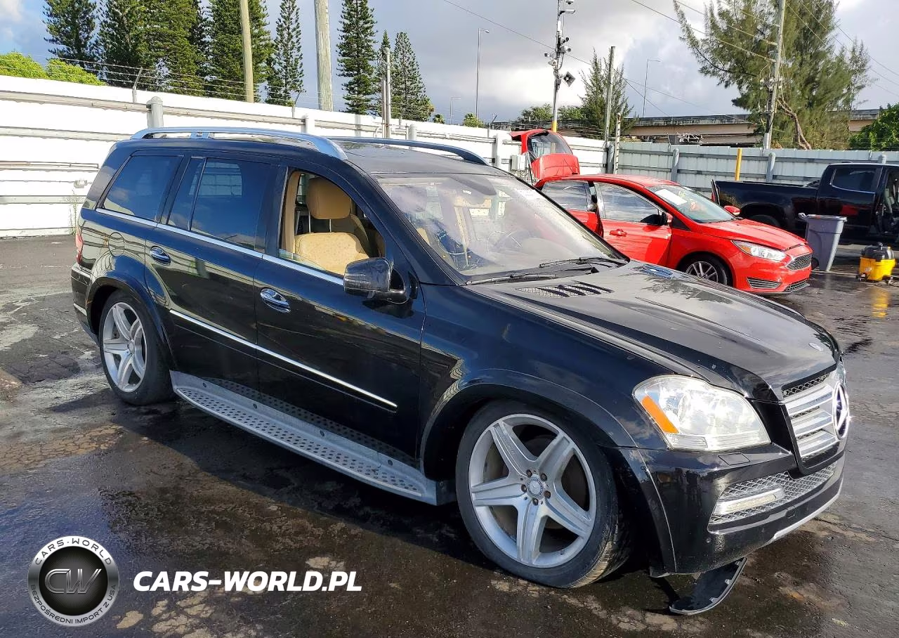 2011 Mercedes-Benz Gl 550 4Matic VIN:4JGBF8GEXBA739411 - 4