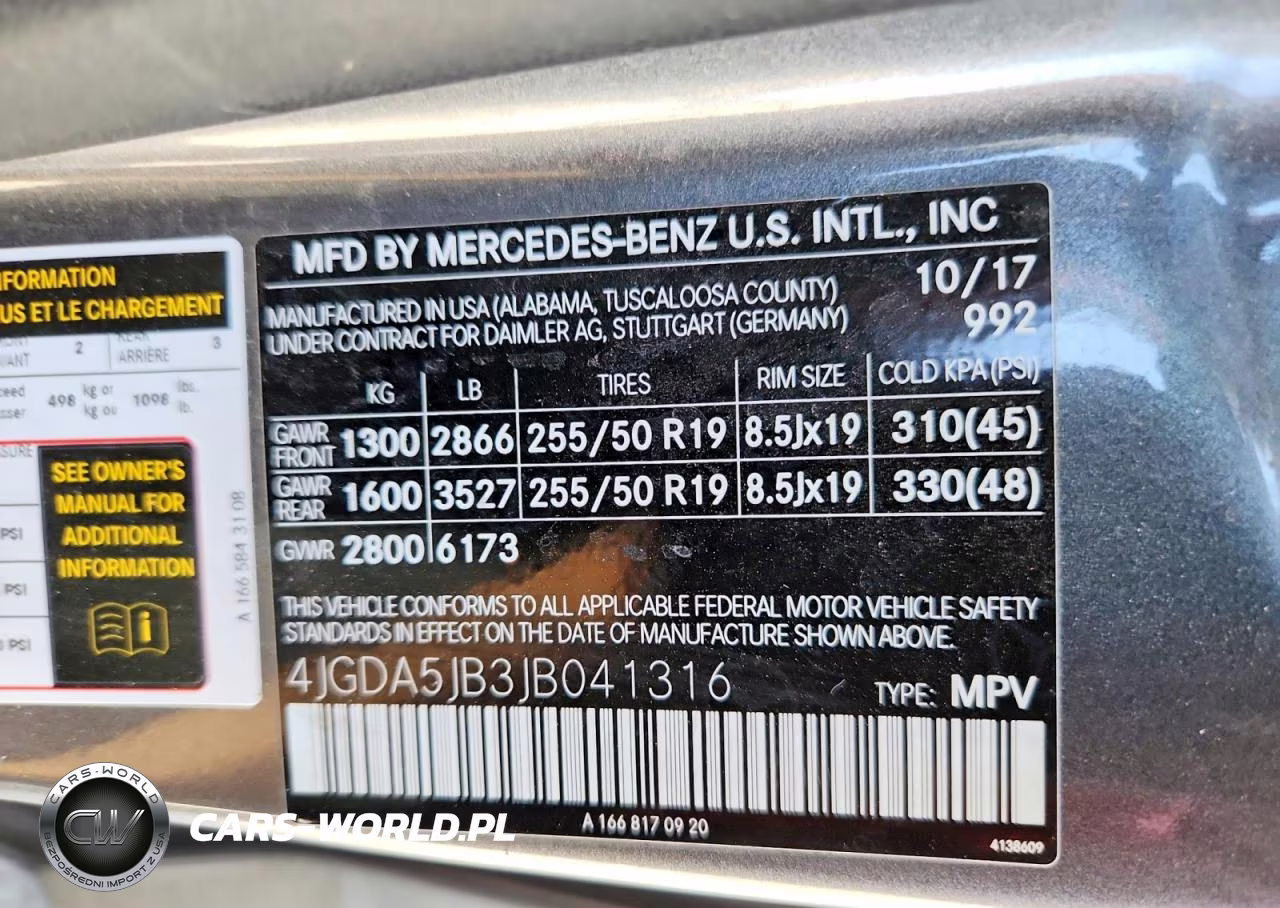 2018 Mercedes-Benz Gle 350 VIN:4JGDA5JB3JB041316 - 13