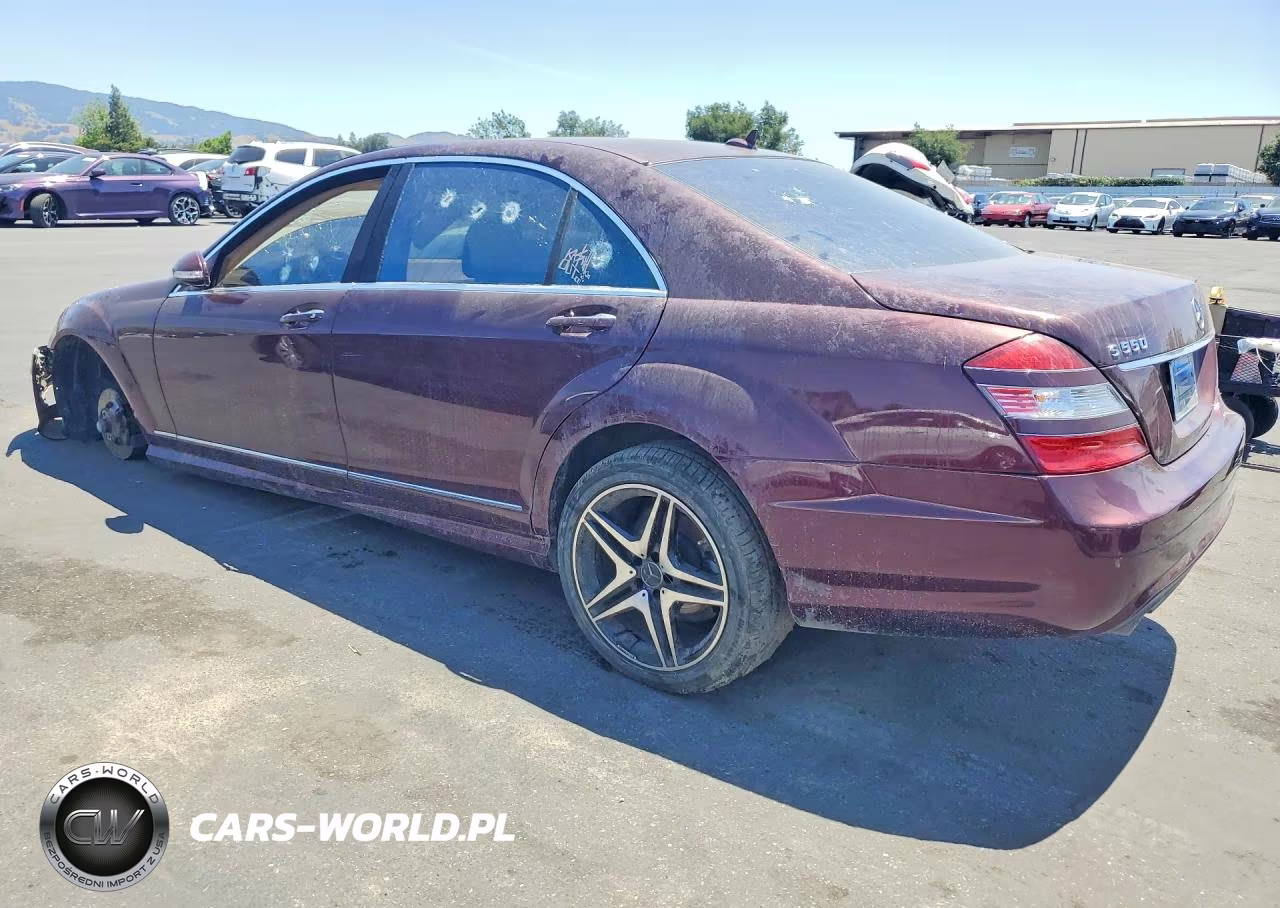 2008 Mercedes-Benz S 550 VIN:WDDNG71X78A221466 - 2