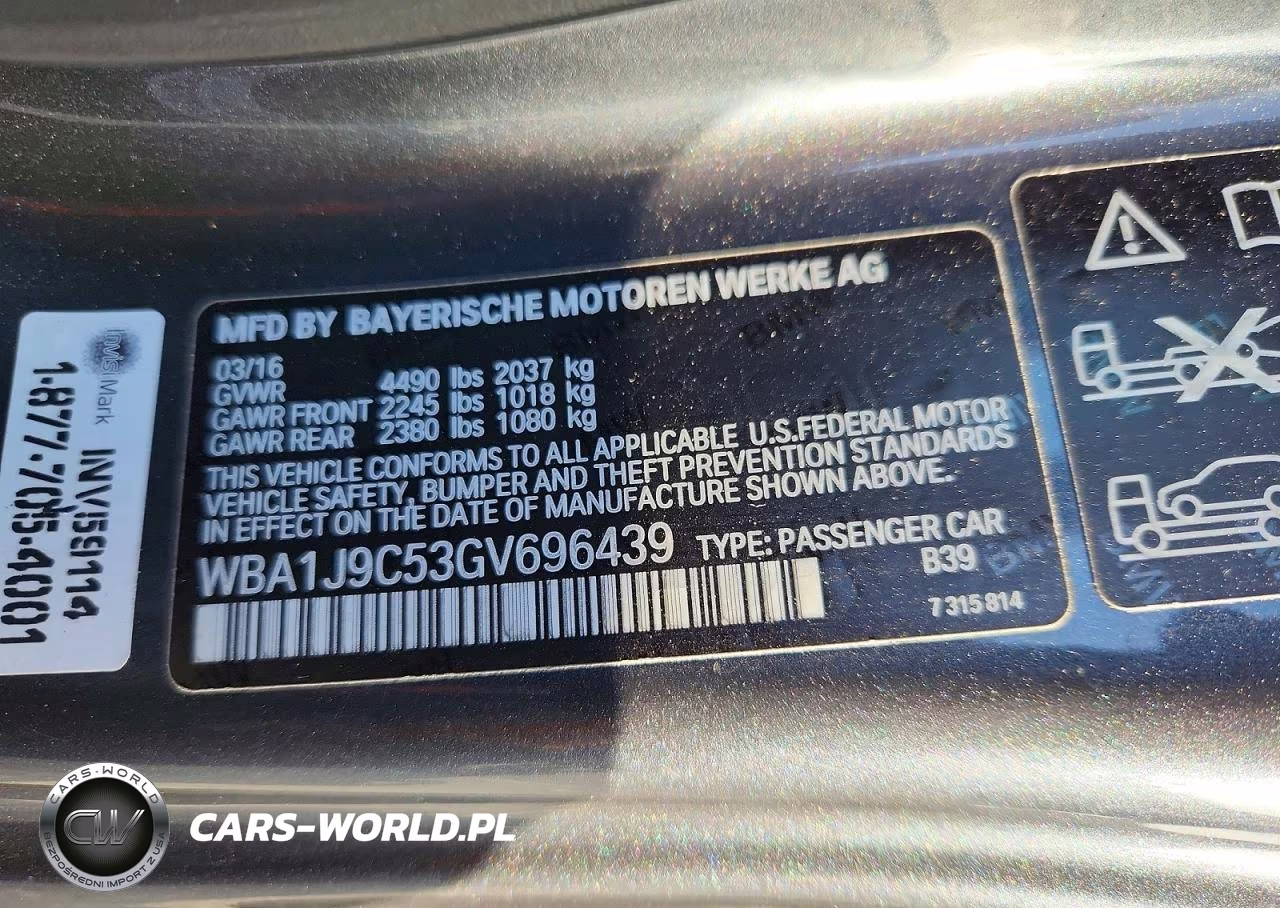 2016 BMW M235I VIN:WBA1J9C53GV696439 - 13