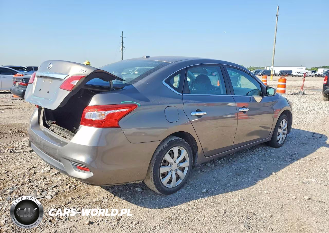 2016 Nissan Sentra Sv VIN:3N1AB7AP9GL656863 - 3