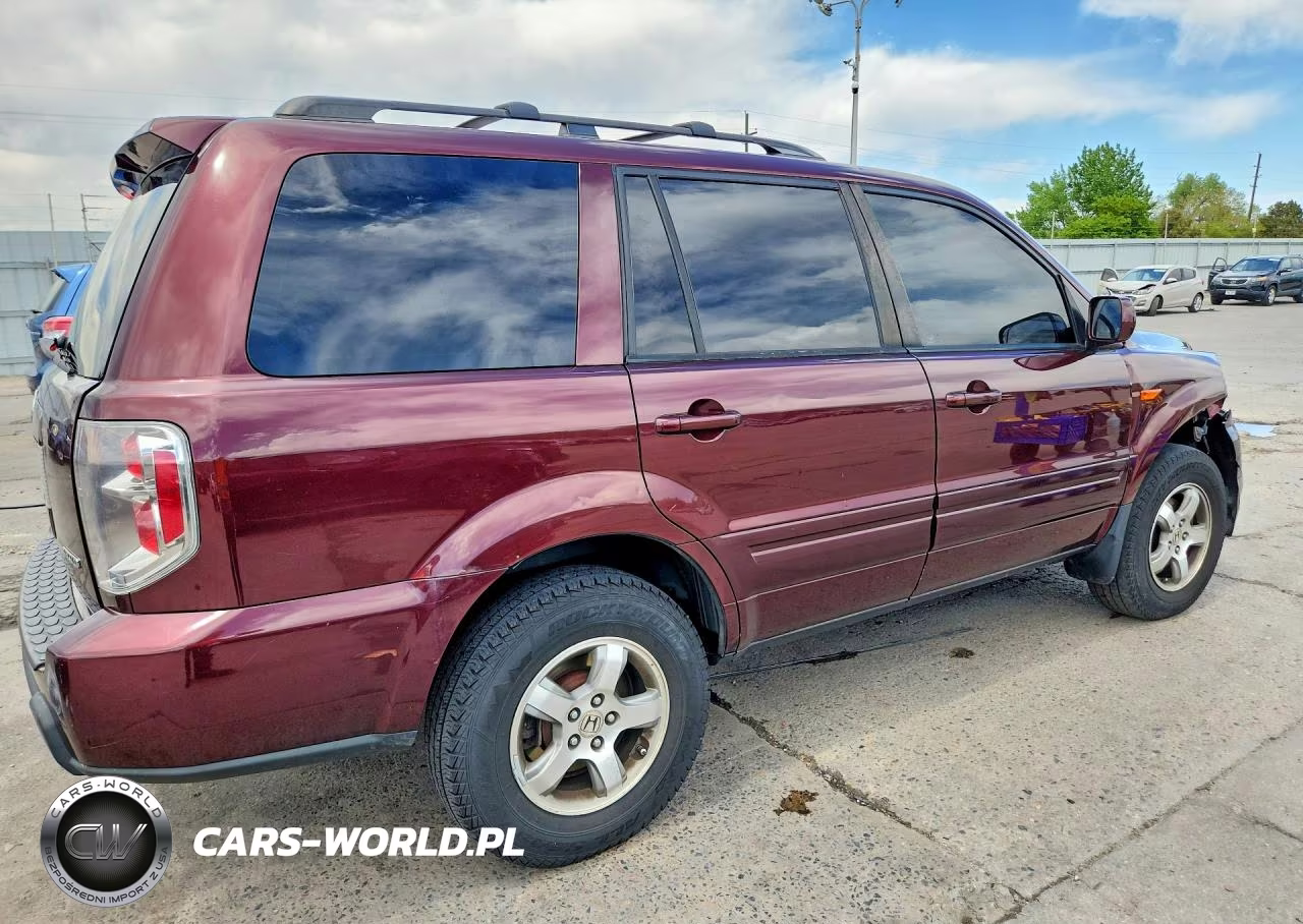 2007 Honda Pilot Exl VIN:2HKYF18557H518738 - 3