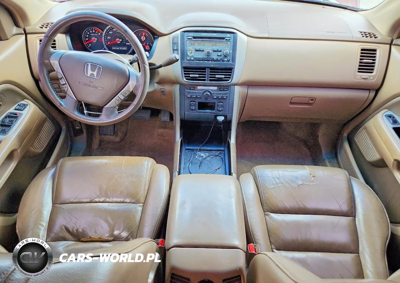 2007 Honda Pilot Exl VIN:2HKYF18557H518738 - 8