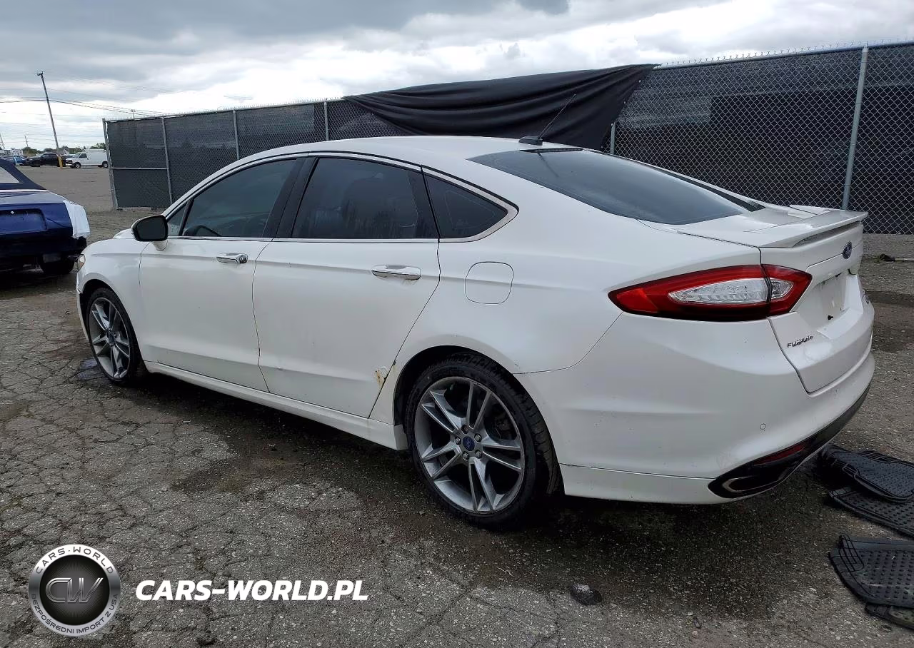 2013 Ford Fusion Titanium VIN:3FA6P0K92DR213125 - 2