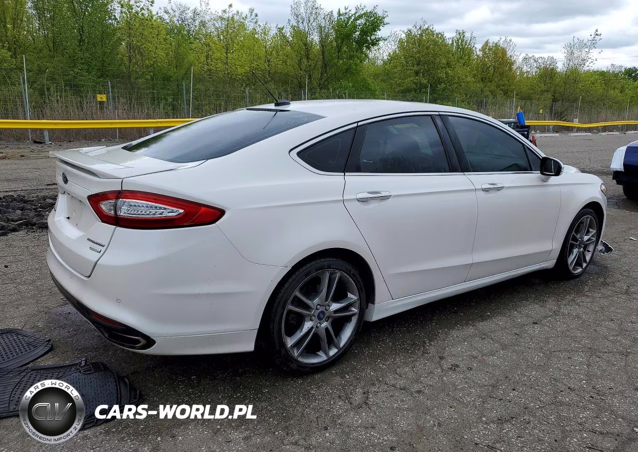 2013 Ford Fusion Titanium VIN:3FA6P0K92DR213125 - 3