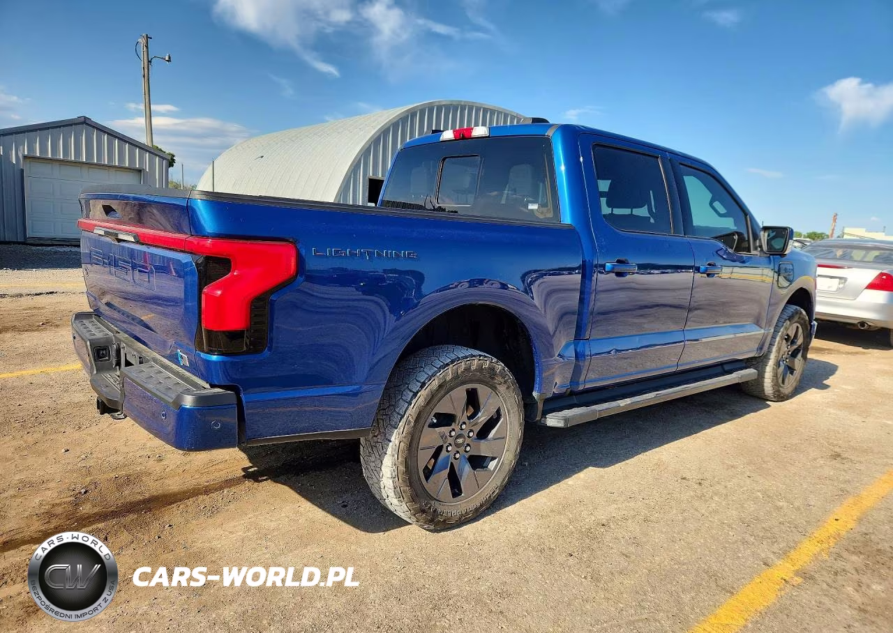 2022 Ford F150 Lightning Pro VIN:1FT6W1EV3NWG00843 - 3