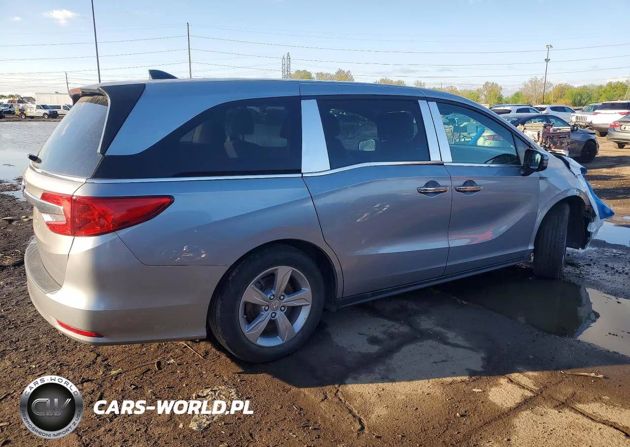 2019 Honda Odyssey Exl VIN:5FNRL6H70KB128987 - 3