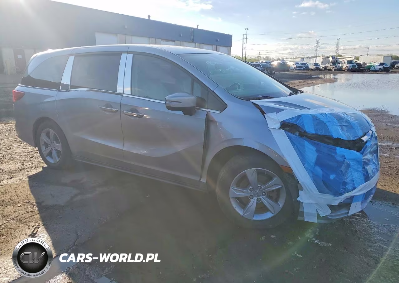 2019 Honda Odyssey Exl VIN:5FNRL6H70KB128987 - 4