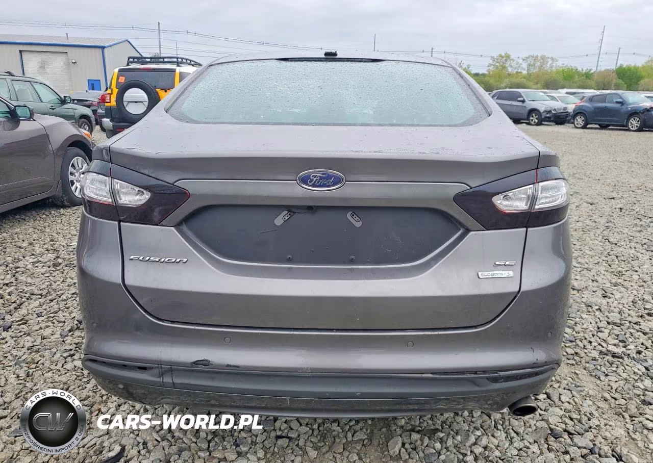 2014 Ford Fusion Se VIN:1FA6P0HD9E5351082 - 6