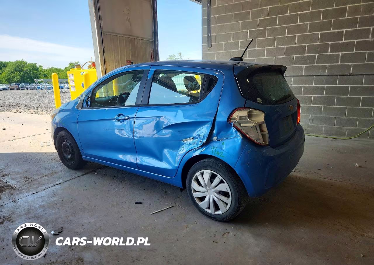 2016 Chevrolet Spark Ls VIN:KL8CB6SA7GC539197 - 2