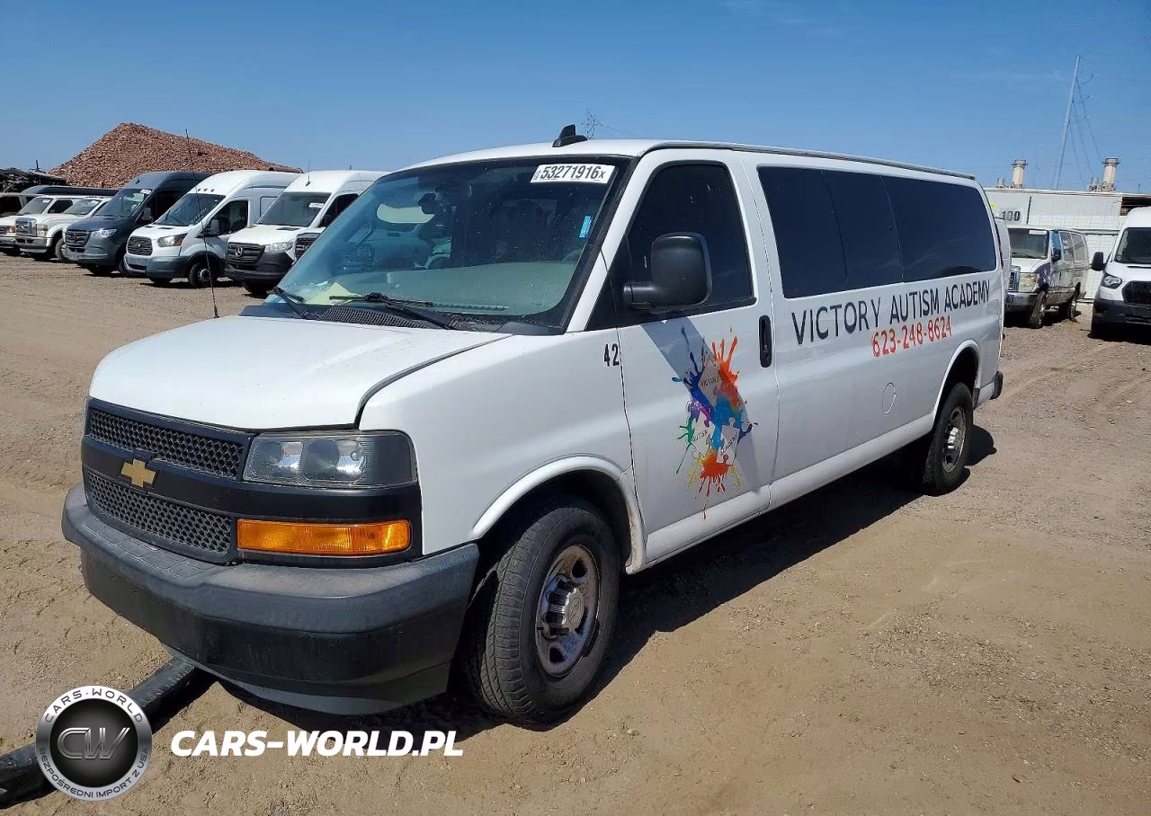 2018 Chevrolet Express G3500 Ls VIN:1GAZGNFP9J1336299 - 2