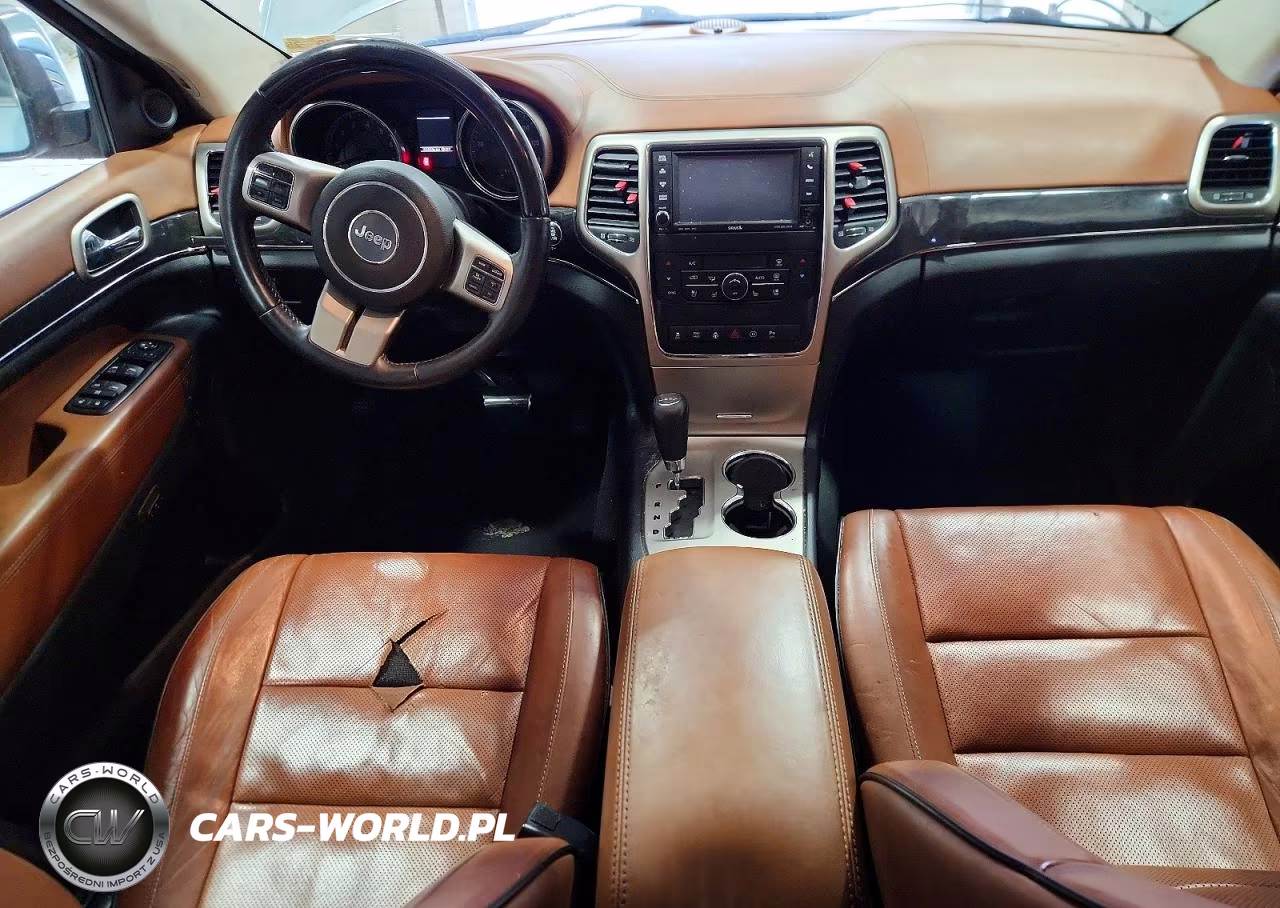2012 Jeep Grand Cherokee Overland VIN:1C4RJFCT9CC278282 - 8