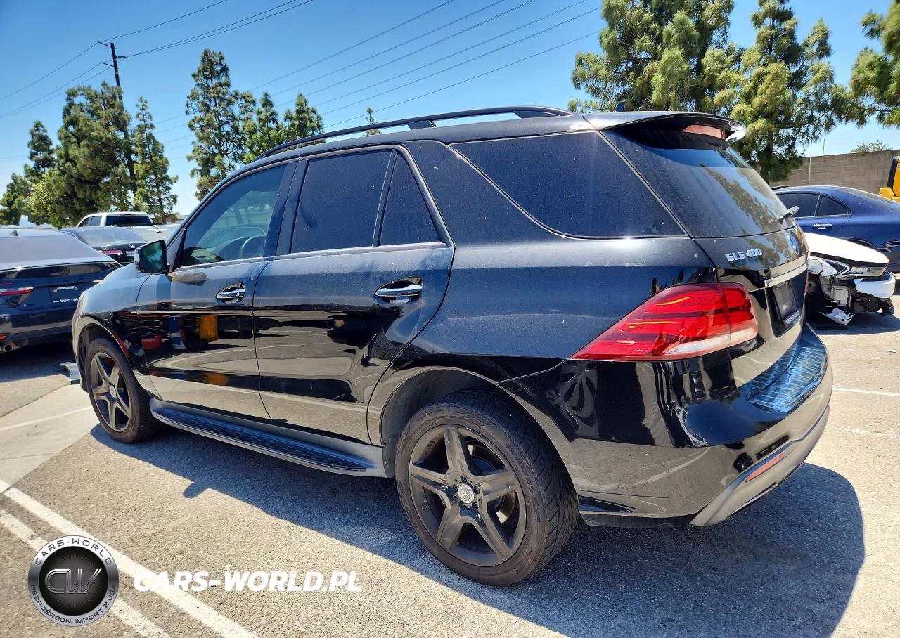 2017 Mercedes-Benz Gle 400 4Matic VIN:4JGDA5GB1HA863930 - 2