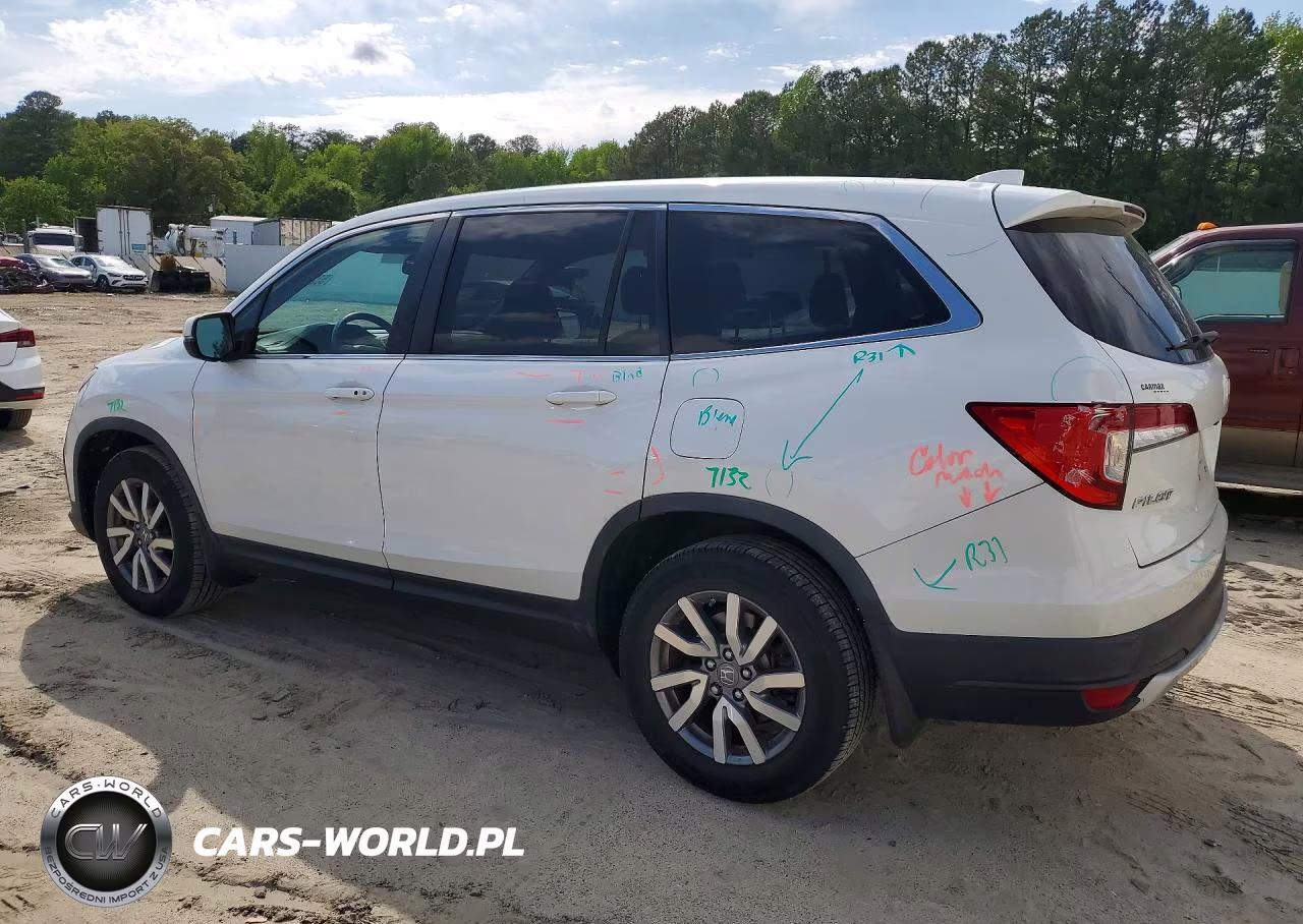 2020 Honda Pilot Ex VIN:5FNYF5H3XLB003622 - 2