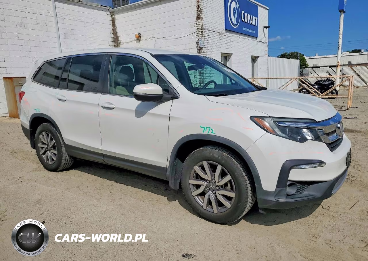 2020 Honda Pilot Ex VIN:5FNYF5H3XLB003622 - 4